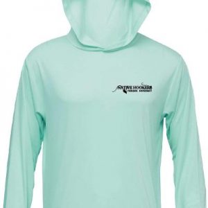 Fishing Shirt - Seafoam Hooded