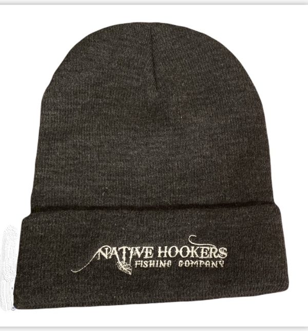 OG Hooker Beanie- Charcoal