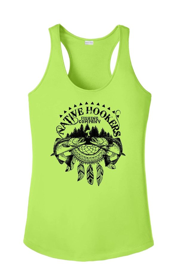 Women's Performance Tank- Green